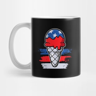 USA Ice Cream Mug